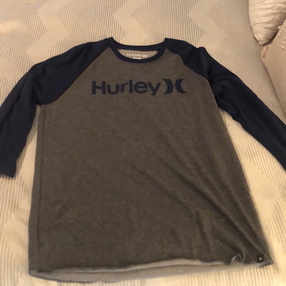 Hurley 3/4 sleeve t shirt